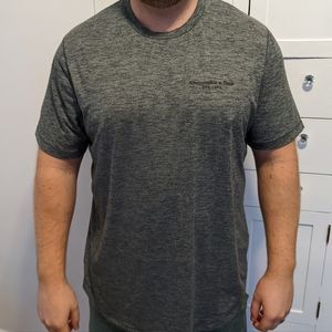 Scoop neck moisture-wicking T-shirt